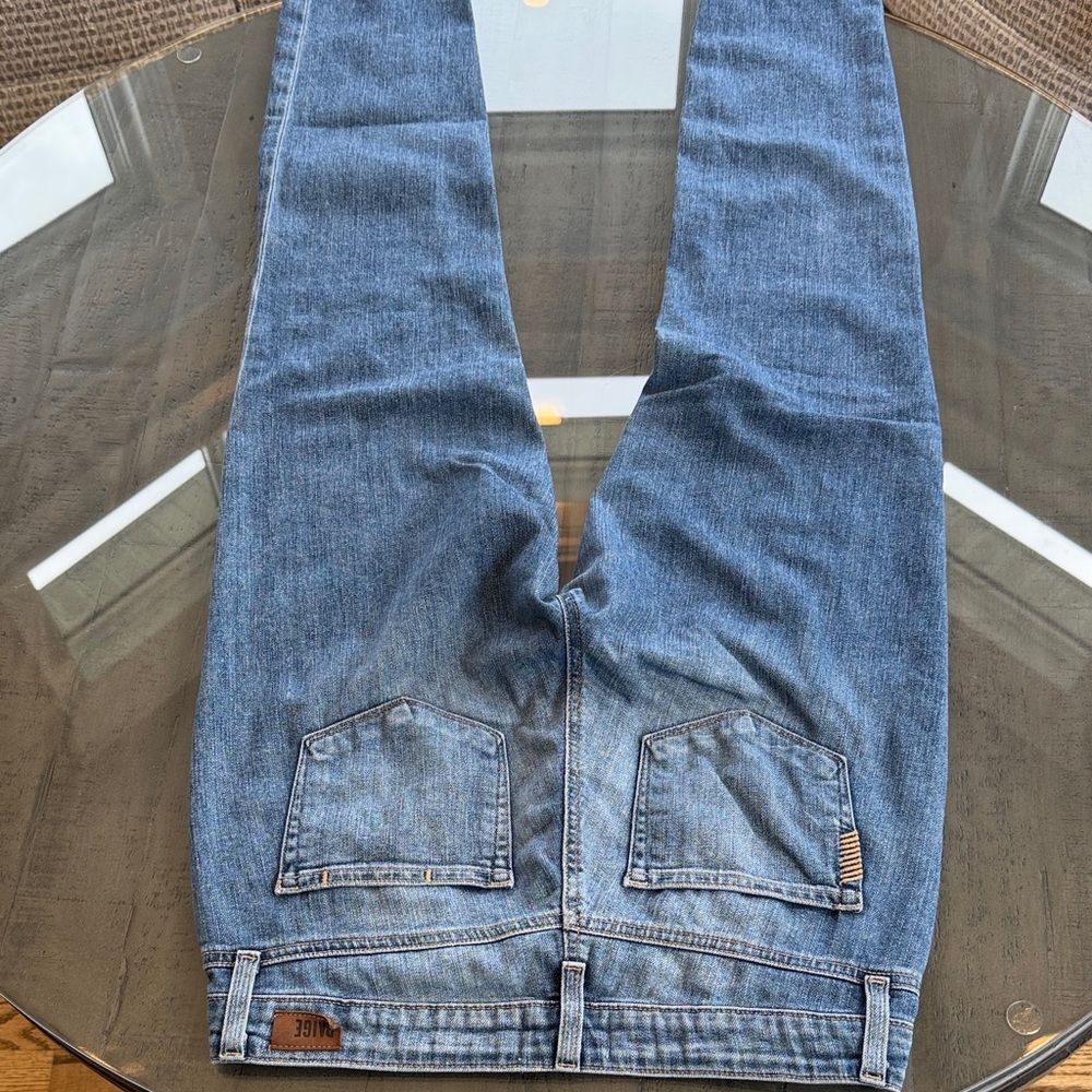 PAIGE Jimmy Jimmy Crop Light Blue Jeans. Size 25. Inseam‎ 27.5 - Picture 7 of 7